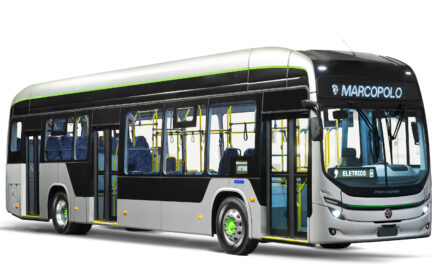 Marcopolo começa a produzir seu primeiro ônibus elétrico
