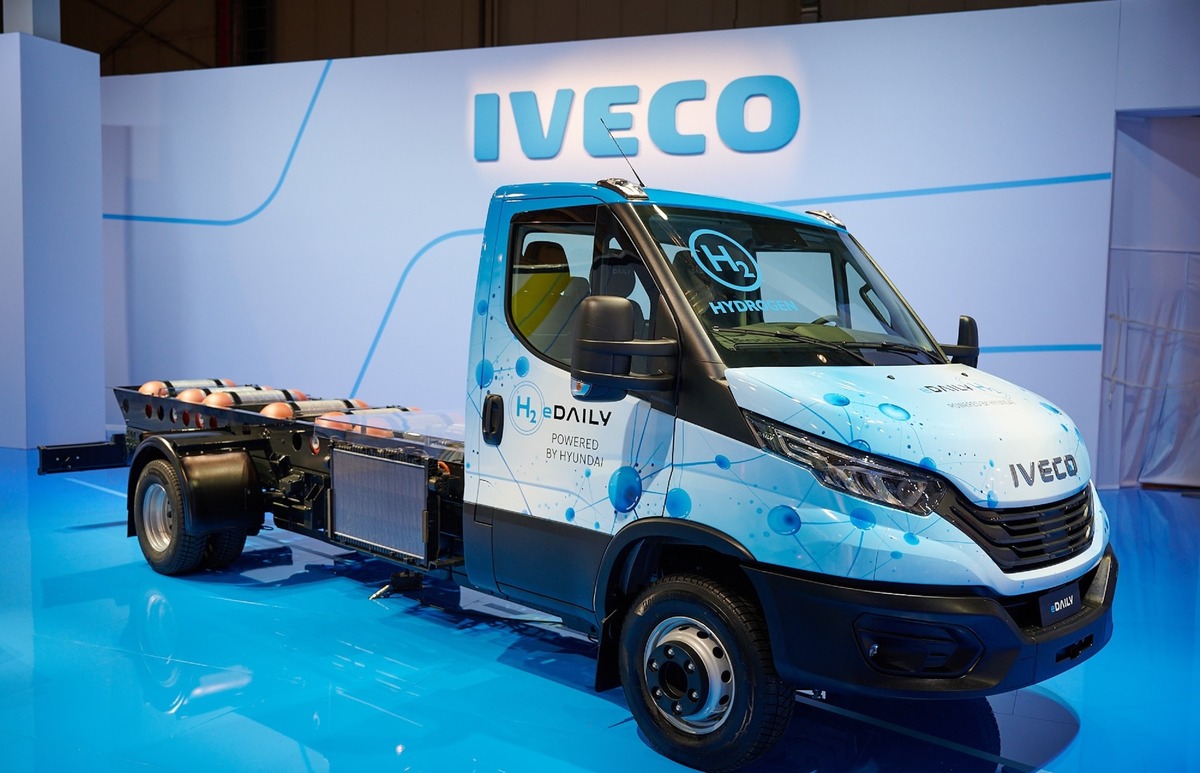 Hyundai fabricará comercial leve elétrico para a Iveco