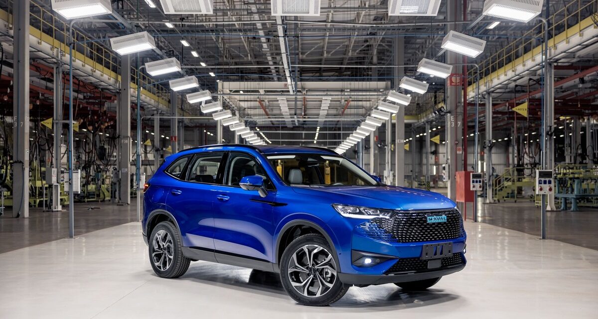 GWM reveals the Brazilian version of the Haval H6