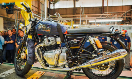Motorcycle production and sales had the best first quadrimester in nine years