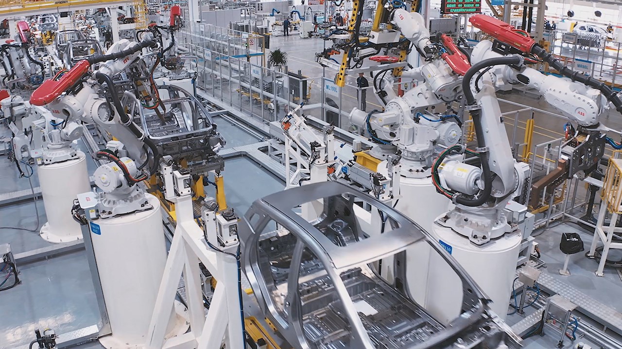 ABB - robôs produção