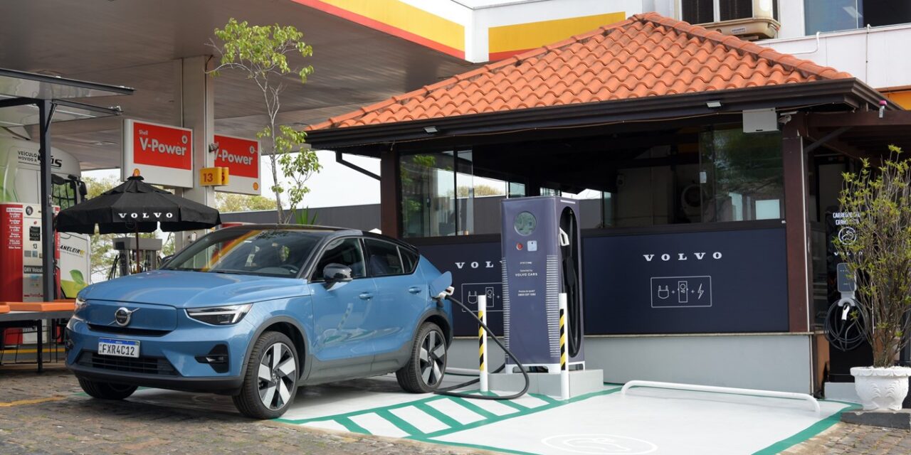 Volvo Cars release electro-stations balance