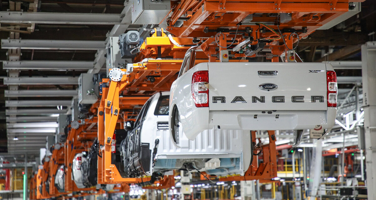 Ford atualiza fábrica de Pacheco para receber a nova Ranger
