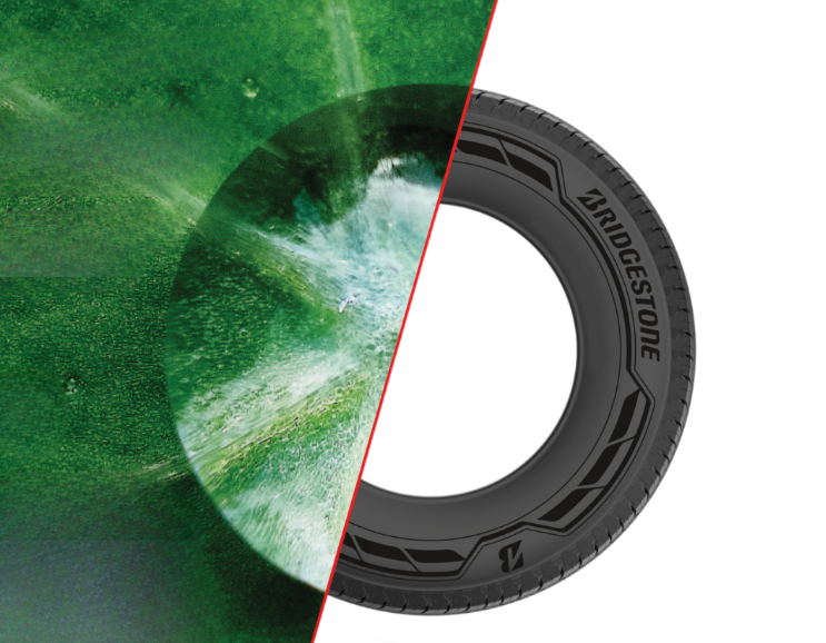 Bridgestone desenvolve pneu com 75% de material reciclado