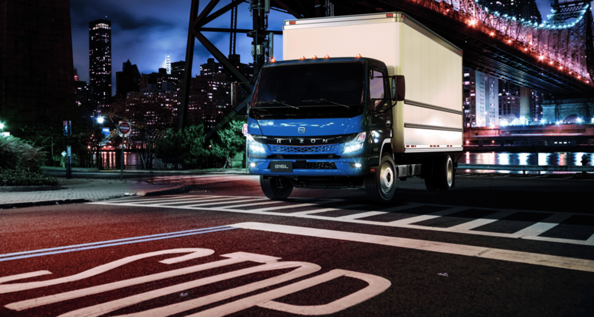 Daimler lança a Rizon, marca de caminhões elétricos para os EUA