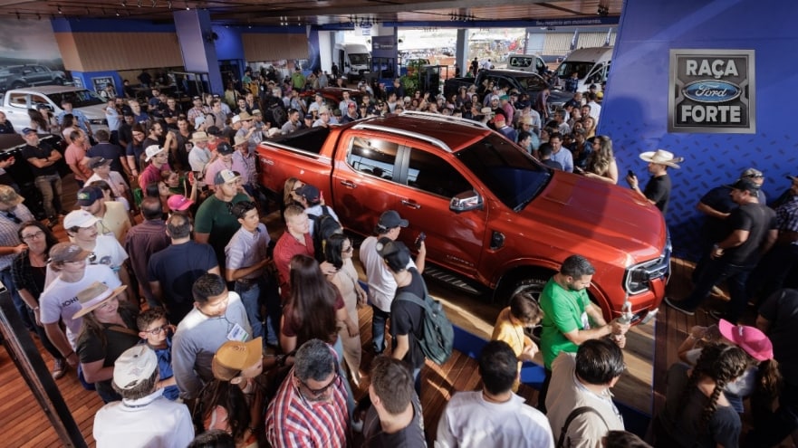 Ford mostra nova Ranger e projeta crescer 20% no Brasil