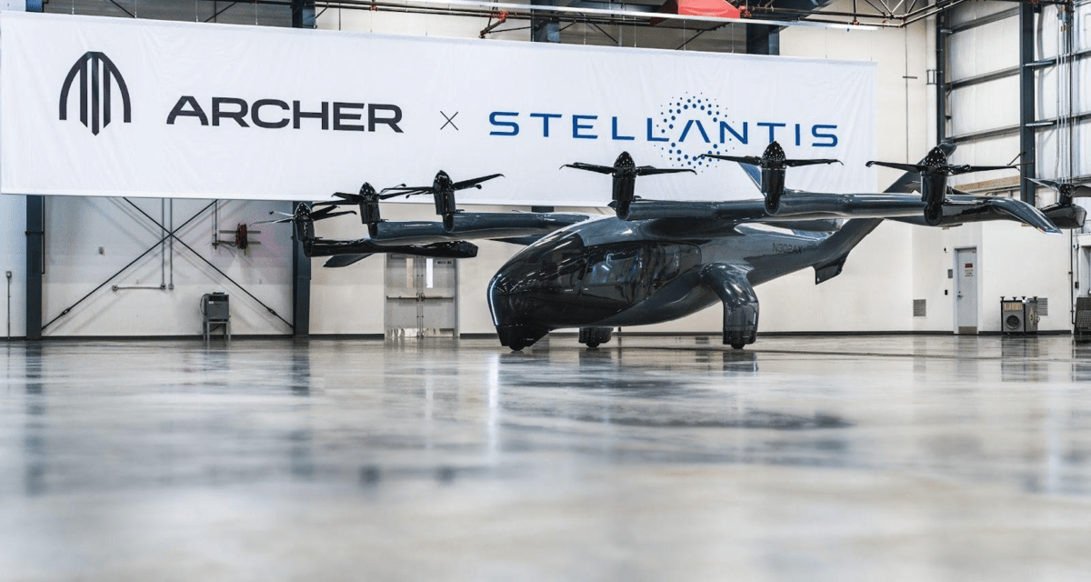 Stellantis e Acher avançam para produzir aeronaves eVTOL