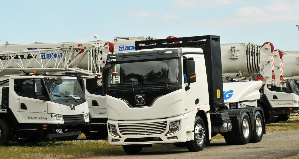 XCMG projeta triplicar vendas de caminhões pesados elétricos em 2024
