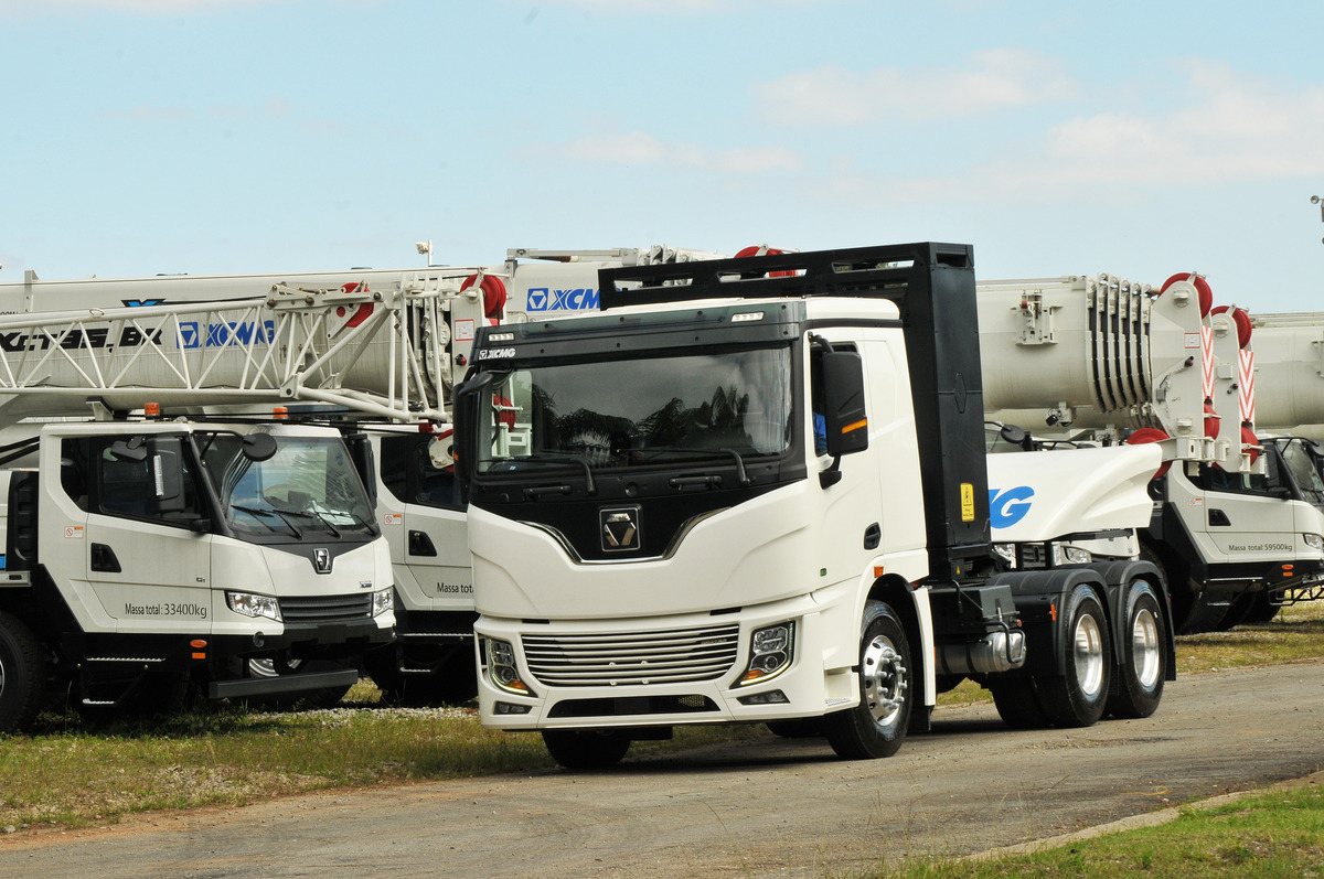 XCMG projeta triplicar vendas de caminhões pesados elétricos em 2024