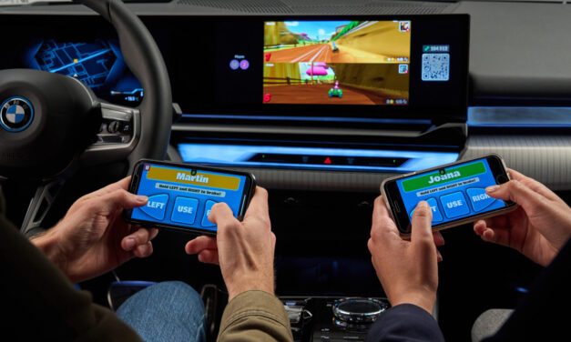 Multimídia do BMW Série 5 vira console de jogos