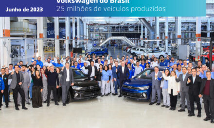 Com aumento de 52% nas vendas, VW comemora 25 milhões de veículos produzidos