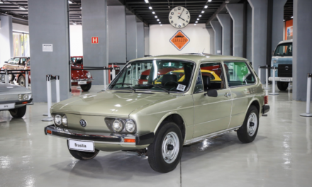 Na Garagem Volkswagen, um Brasília quase 0 km