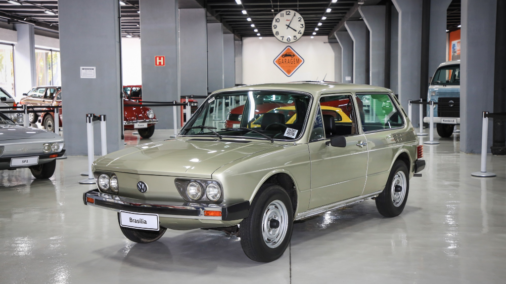 Na Garagem Volkswagen, um Brasília quase 0 km