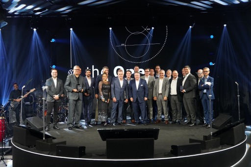 Os 14 fornecedores premiados pela Volkswagen no The One