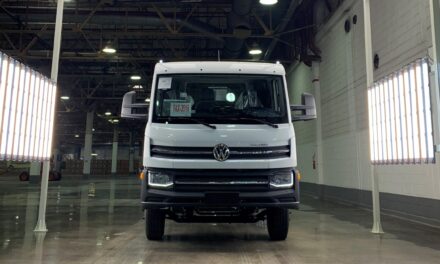 VWCO assembled its first truck in Argentina