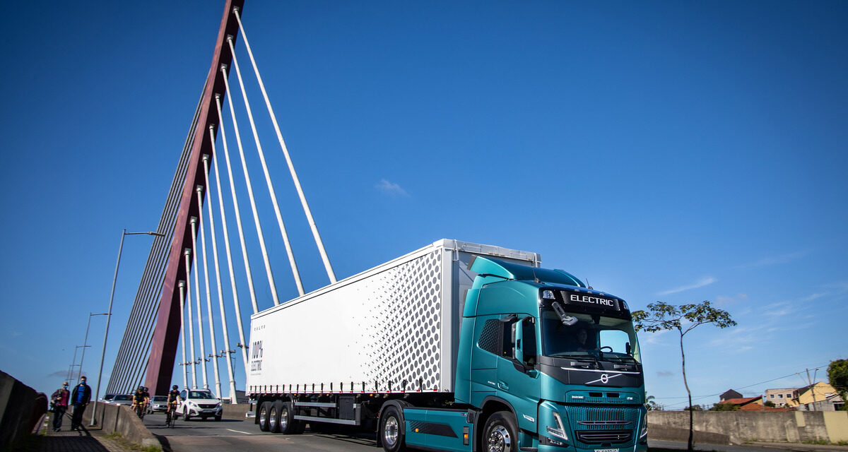 Volvo tests the FM Electric in Brazil