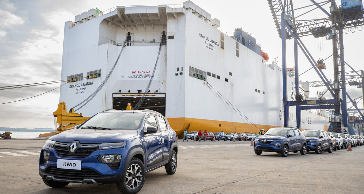 Renault acumula 1 milhão de veículos exportados