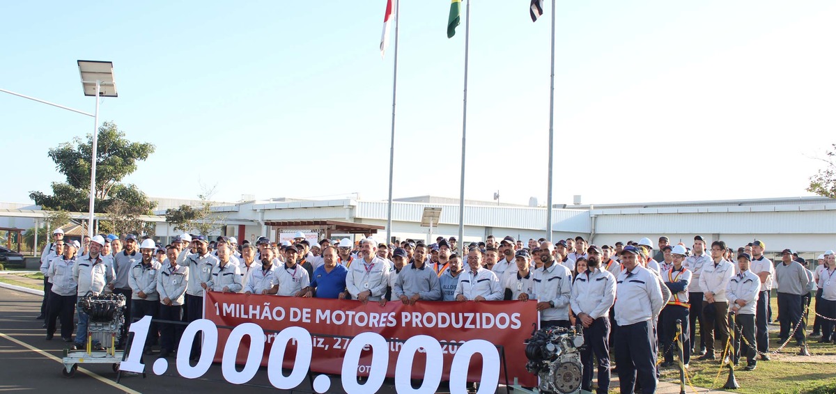 Toyota - Porto Feliz - 1 milhão de motores