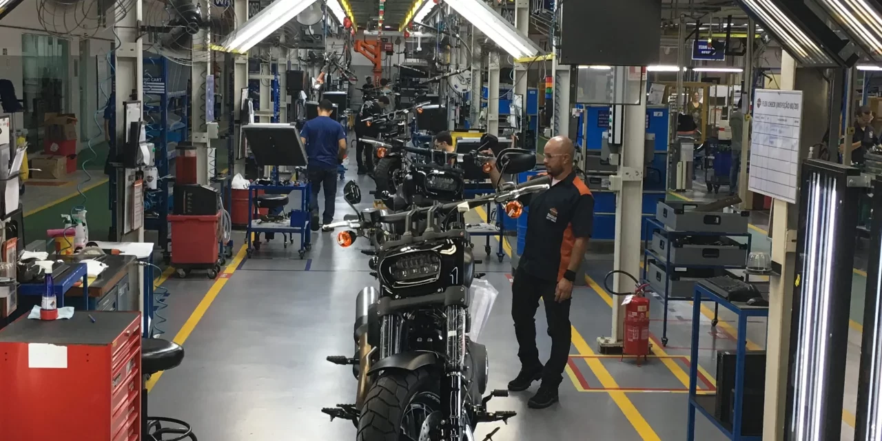 Motorcycle production rose by 13.9% in 2023