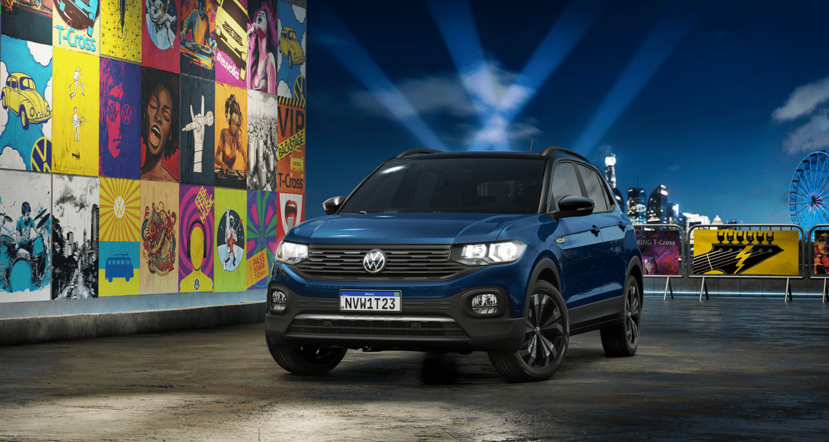 Com T-Cross na ponta, Volkswagen encosta na líder Jeep entre os SUVs