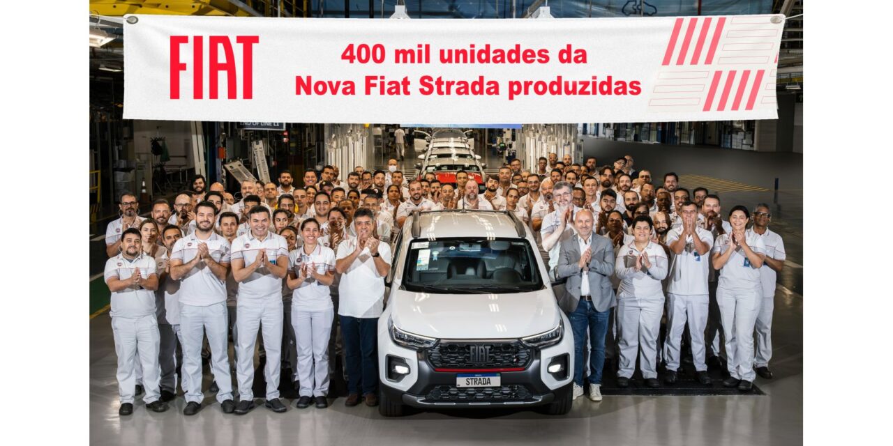 Líder no ano, nova Strada atinge produção de 400 mil unidades