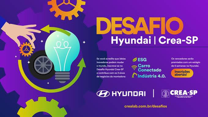 Hyundai e Crea-SP buscam talentos na área tecnológica