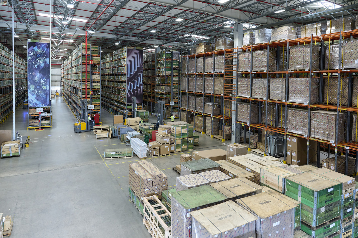 Scania invests R$ 65.7 million in its parts distribution center