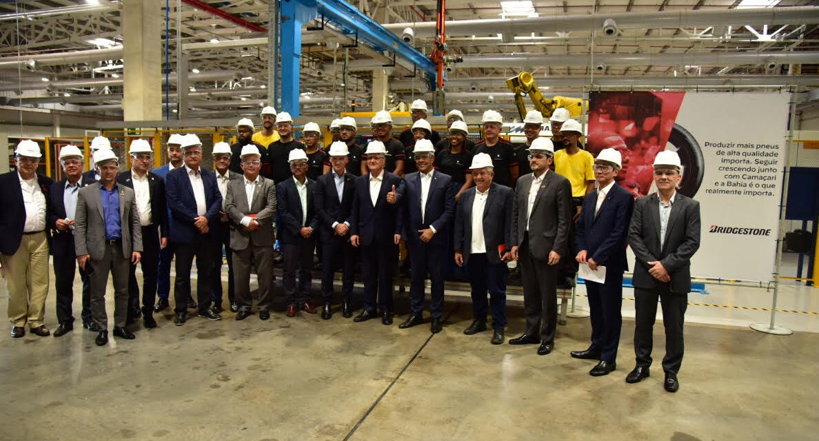 Bridgestone comemora início da expansão da planta de Camaçari