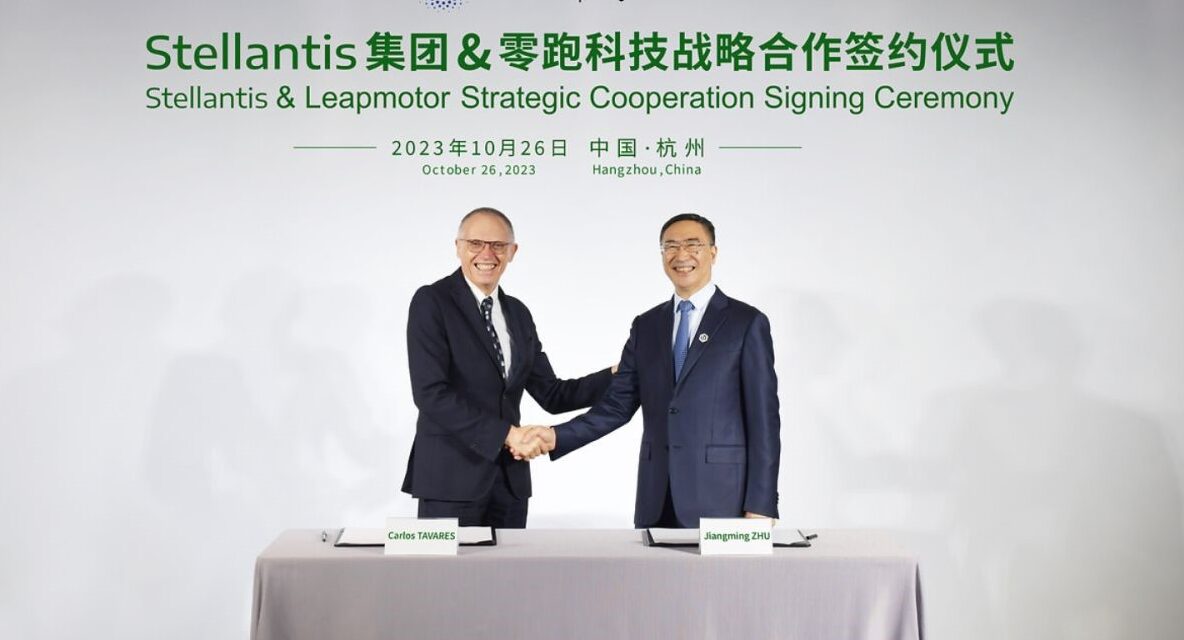 Stellantis buys 20% of Chinese electric car manufacturer Leapmotor