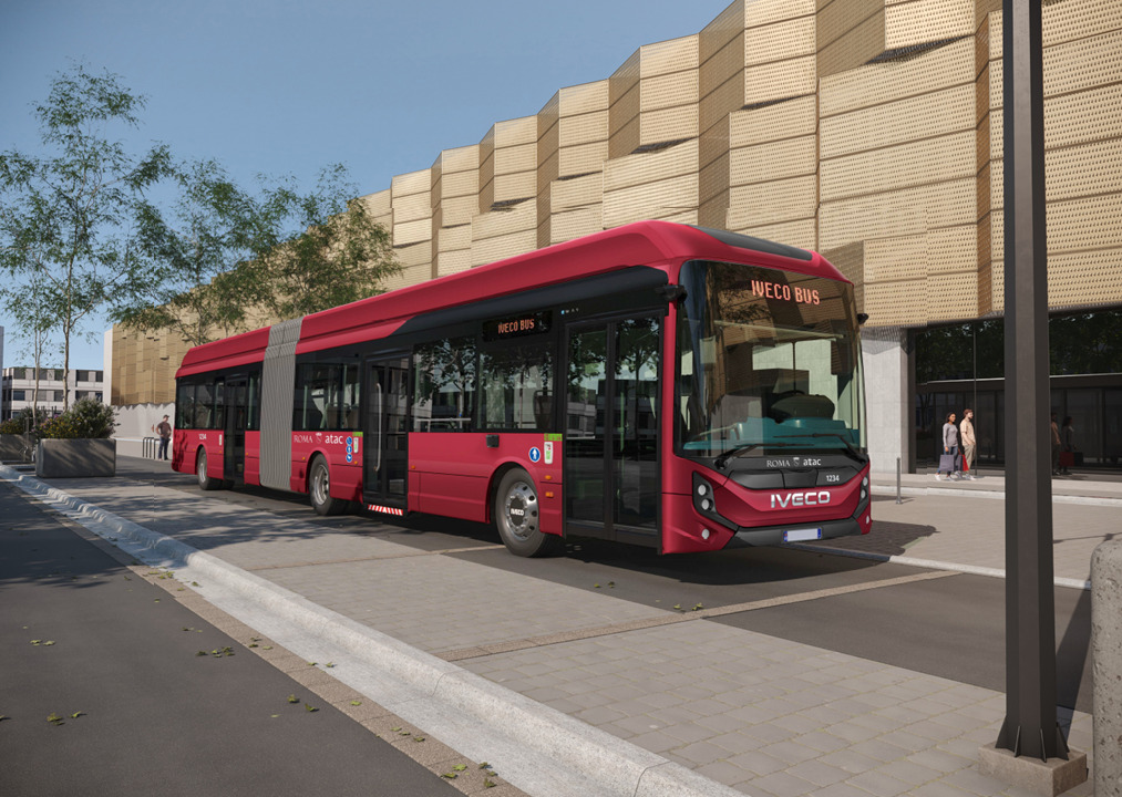 Iveco Bus fornecerá 411 ônibus elétricos para a cidade de Roma
