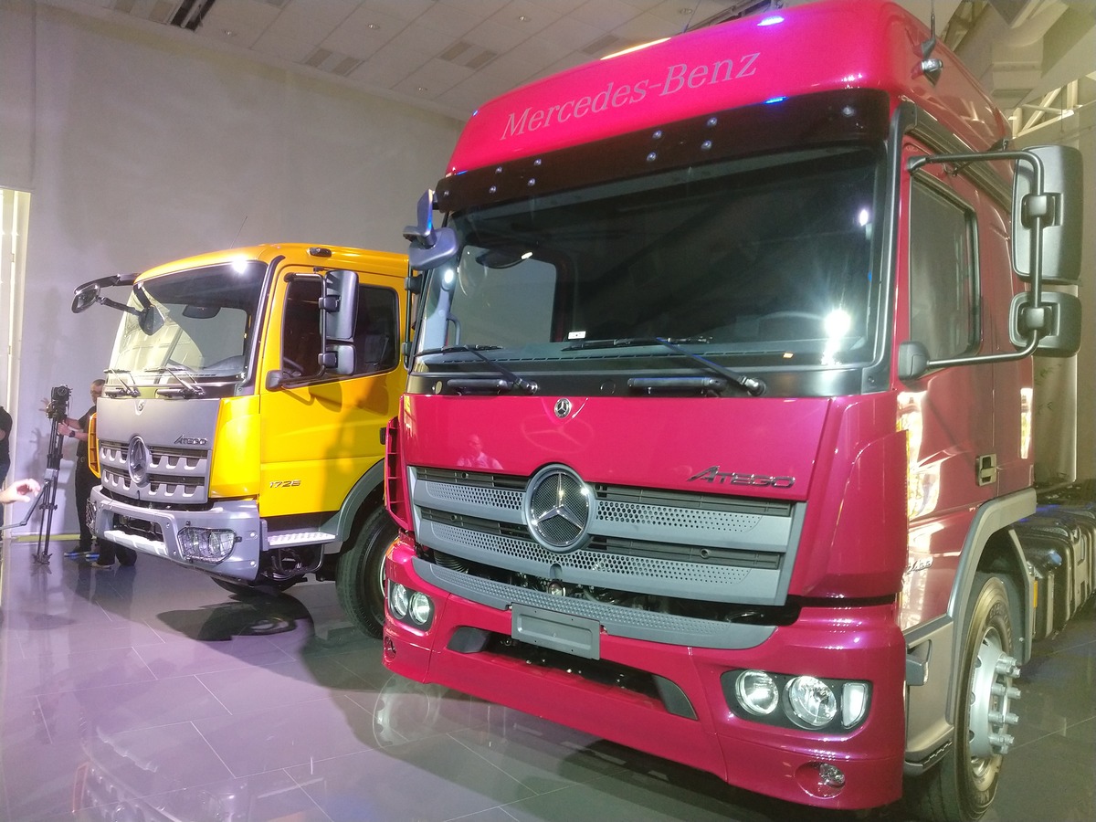 Mercedes-Benz atualiza a linha de caminhões Atego