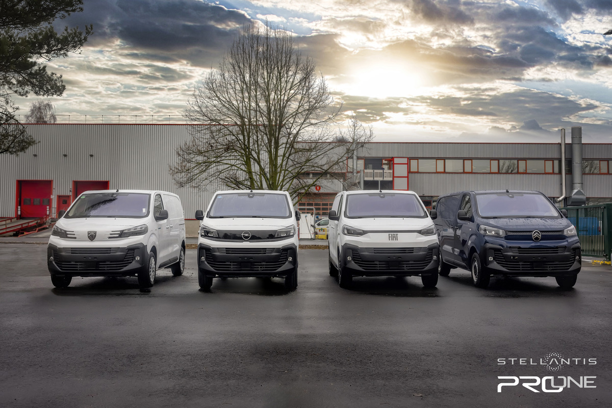 Stellantis inicia produção em série de vans a hidrogênio