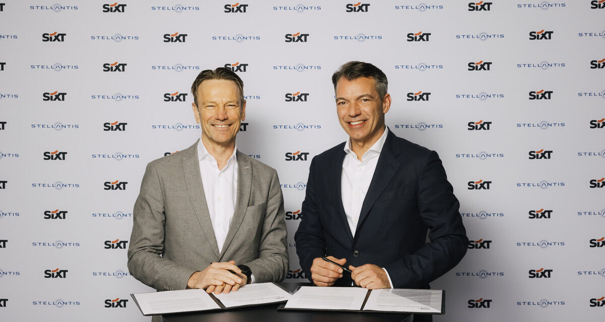 Acordo entre Stellantis e SIXT prevê compra de 250 mil veículos até 2026