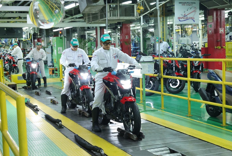 Honda Motos quer repetir crescimento de 10% este ano