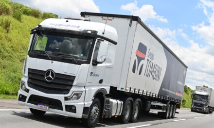 Tombini renova a frota com 100 caminhões Mercedes-Benz