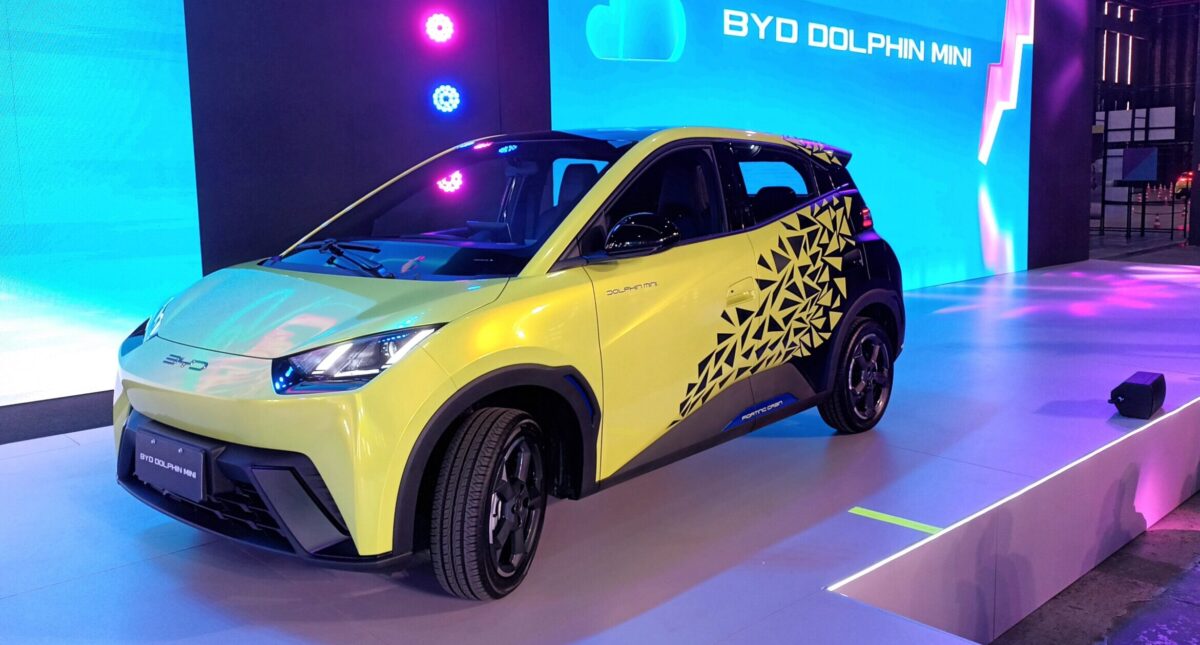 BYD projeta vender 120 mil veículos no Brasil em 2024