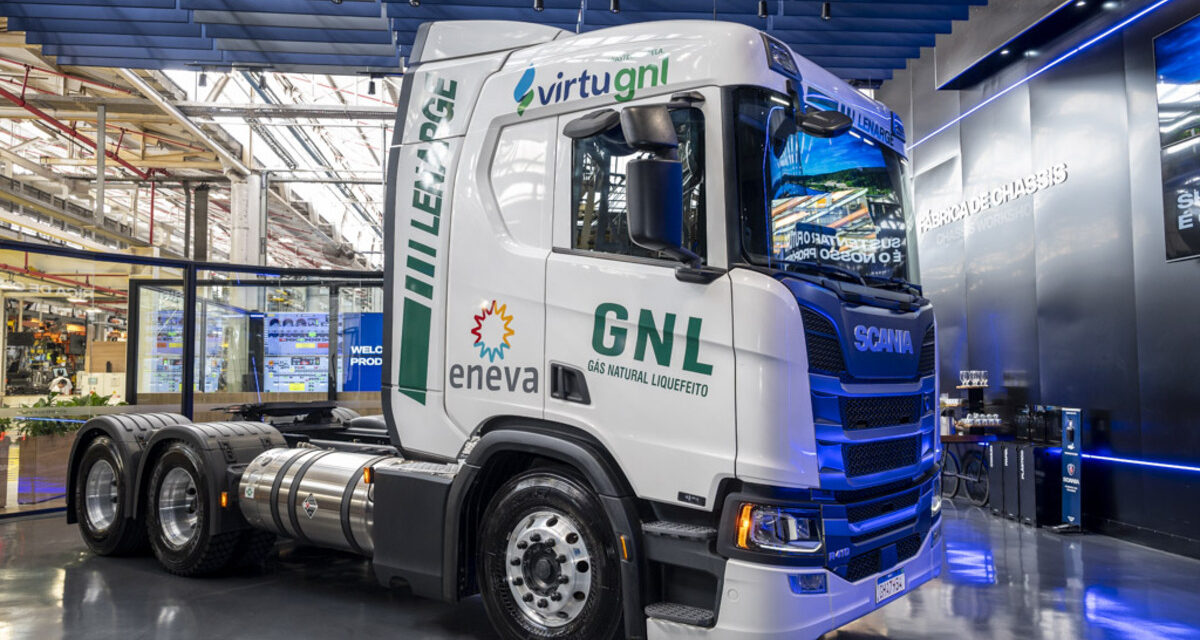 Eneva, Scania e Virtu formam parceria em projeto de descarbonização no transporte