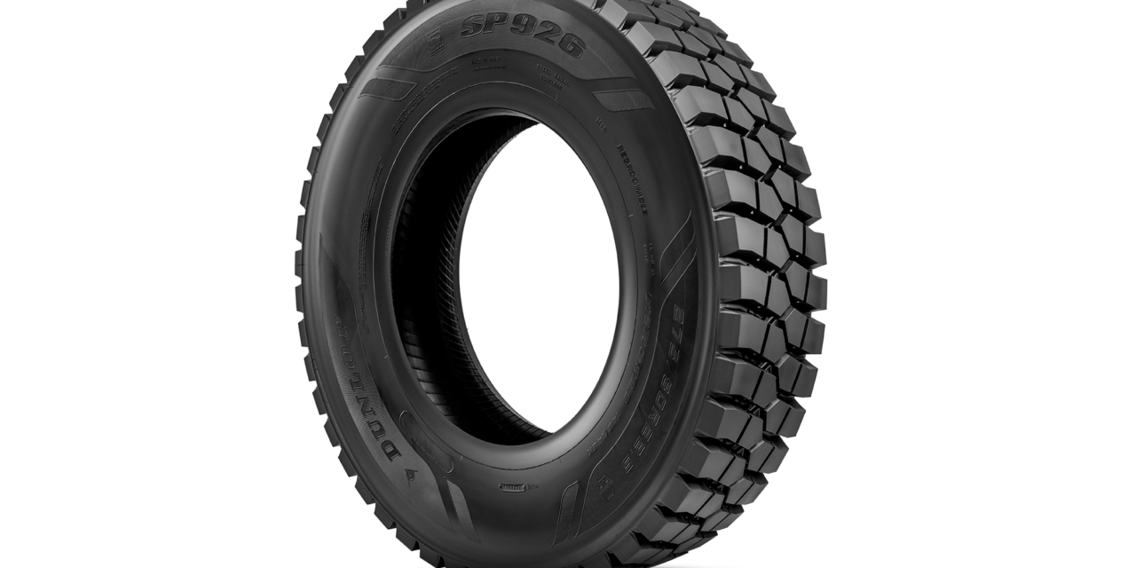Dunlop lança pneu de caminhão para uso em trajetos mistos