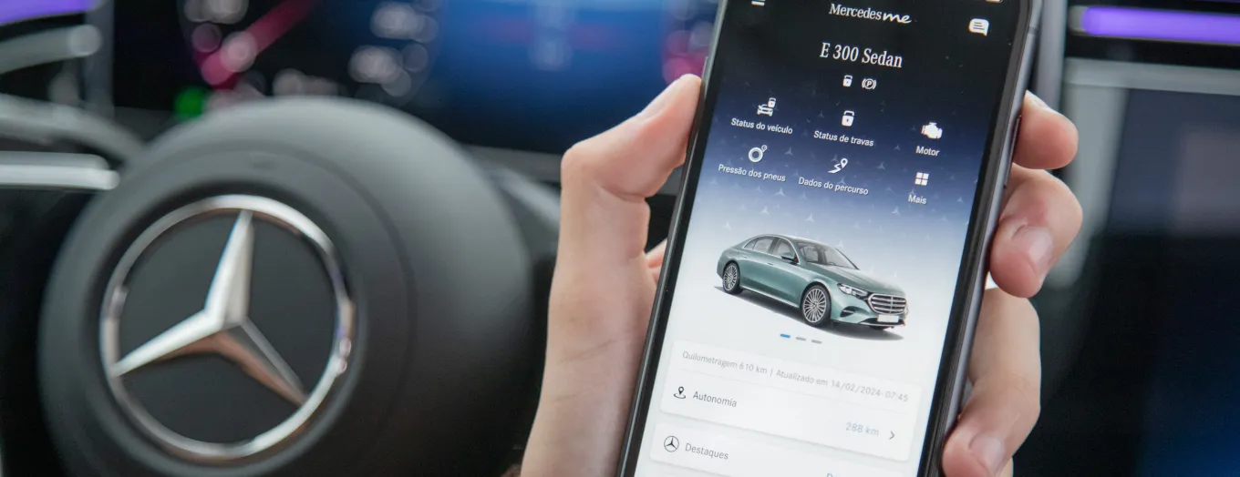 Mercedes-Benz lança novo serviço de conectividade
