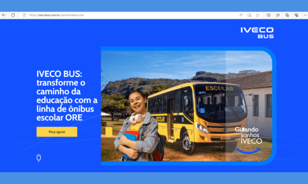 Iveco Bus coloca no ar site dedicado à oferta para o programa Caminho da Escola