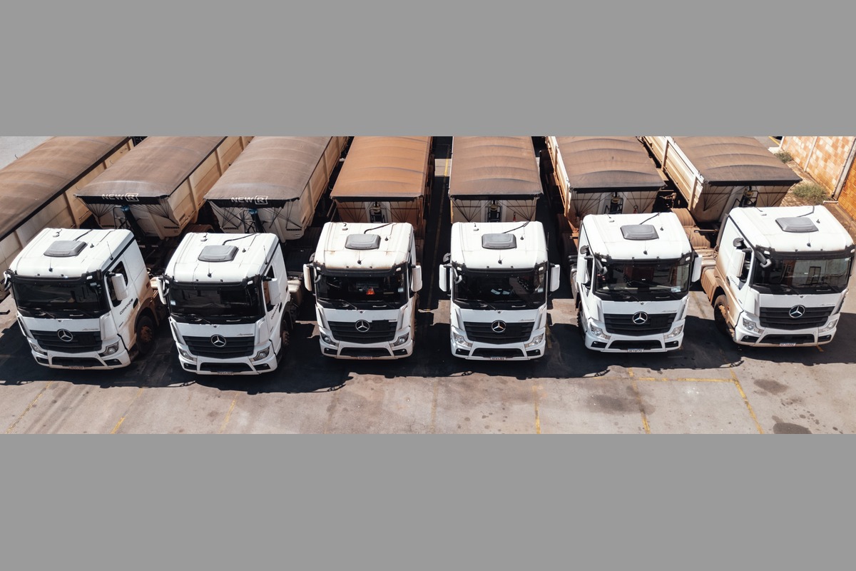 Addiante reforça frota com 176 Mercedes-Benz Actros