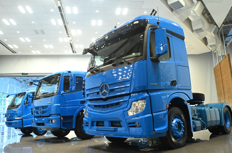 Braspress investe R$ 116 milhões em frota de caminhões Mercedes-Benz