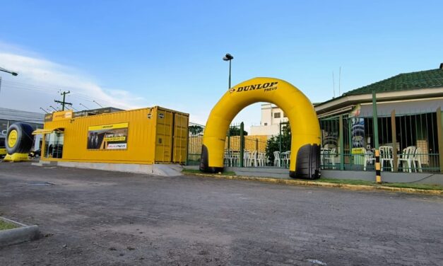 Dunlop amplia rede de lojas contêineres no País