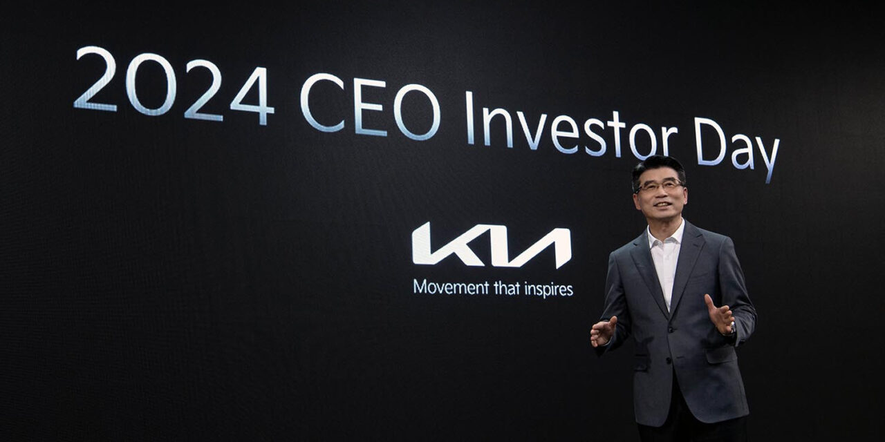 Eletrificados representarão 58% das vendas da Kia em 2030