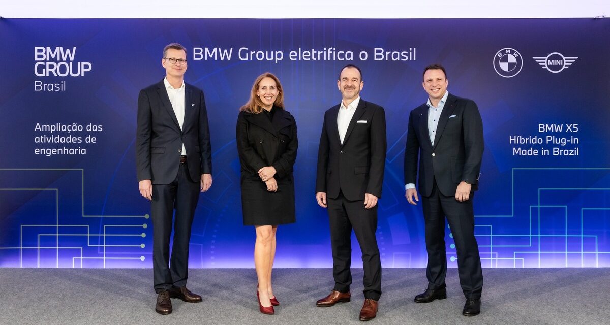BMW anuncia produção do X5 híbrido plug-in no Brasil