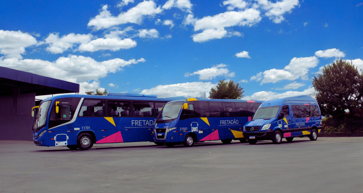 Fretadão cria divisão para aluguel de ônibus, micro-ônibus e vans