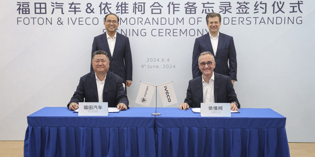 Iveco e Foton assinam acordo com reflexos na América do Sul