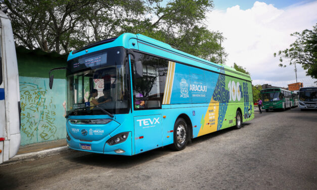 Aracaju inicia teste com o ônibus elétrico da Higer