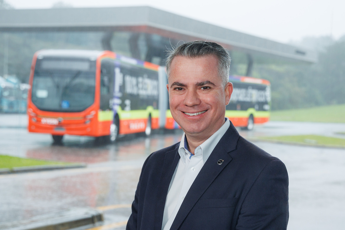 Volvo tem no Brasil o maior mercado de ônibus