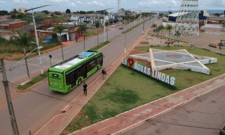 BYD leva ônibus elétrico para Águas Lindas de Goiás